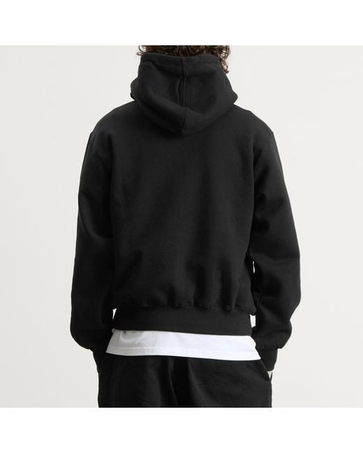 Thisisneverthat Black Arch Logo Hoodie for men