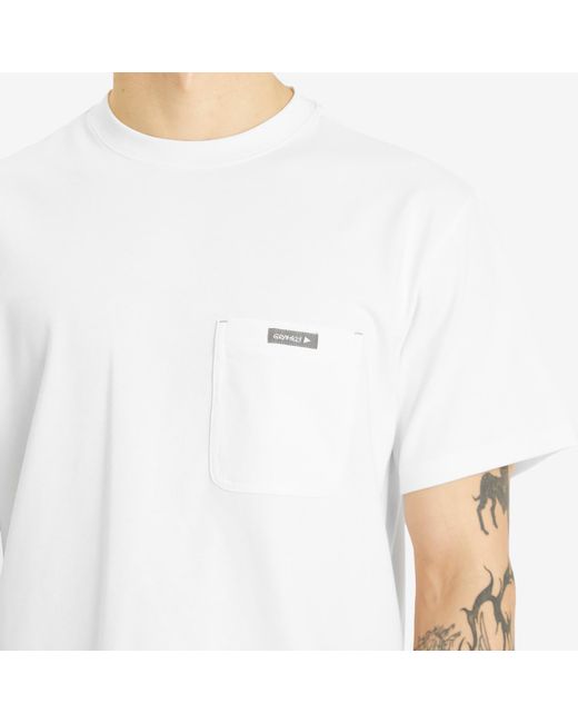 Gramicci White X And Wander Backprint T-Shirt for men