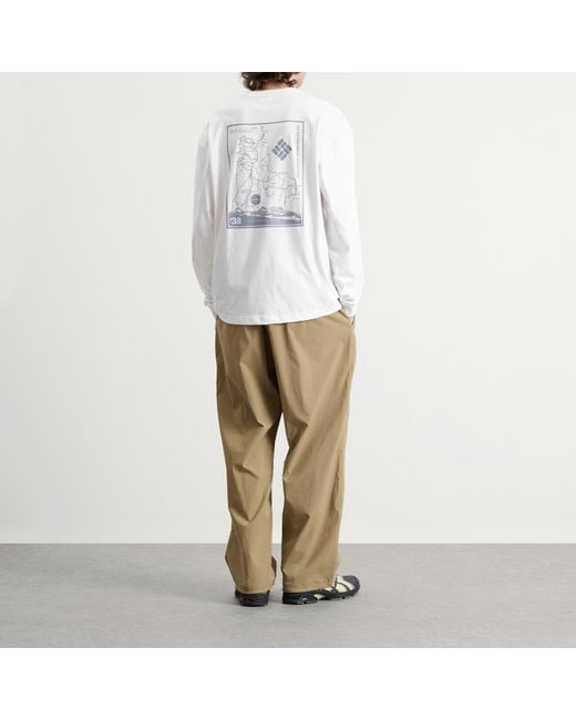 Columbia White Butte Long Sleeve Graphic T-Shirt for men