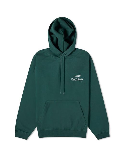 Cole Buxton Green International Hoodie for men