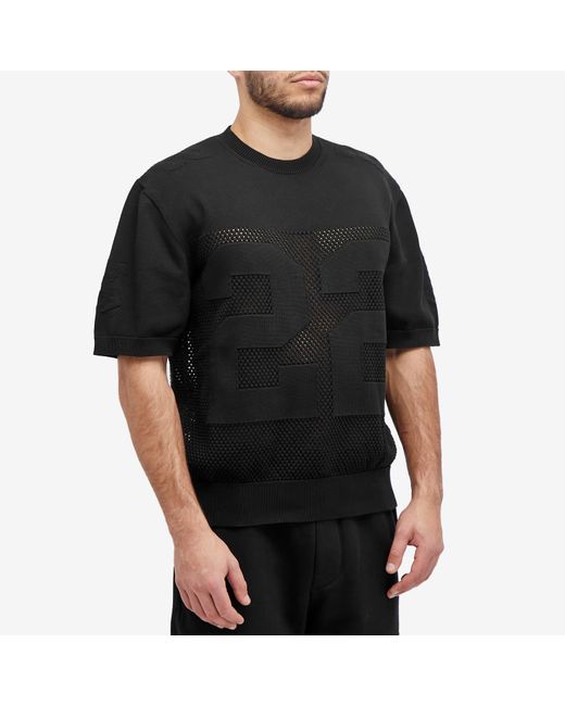 Amiri Black 22 Knitted T-Shirt for men