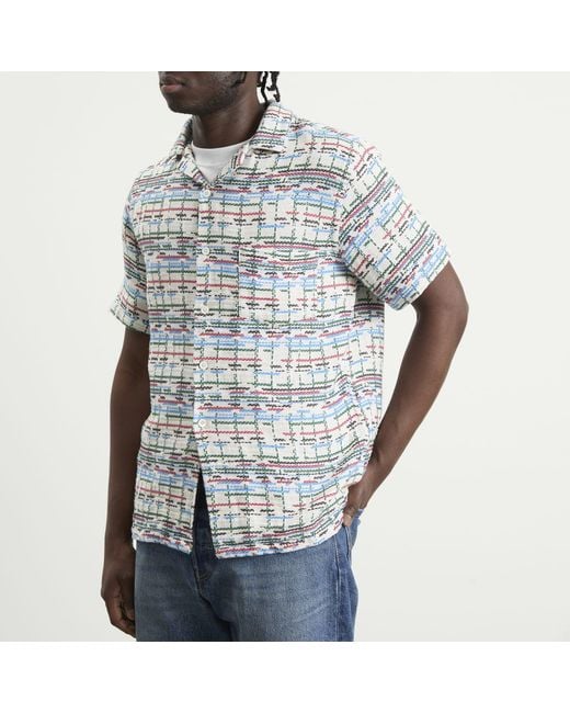 Portuguese Flannel Blue Move Vacation Shirt for men