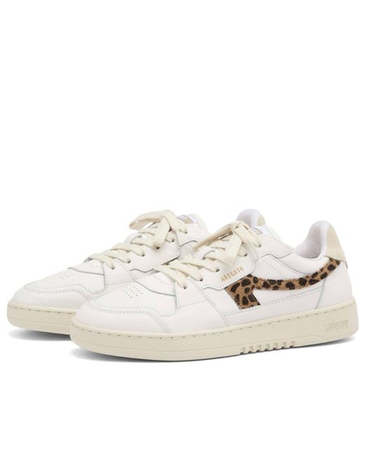 Axel Arigato White Dice-A Leopard Sneakers