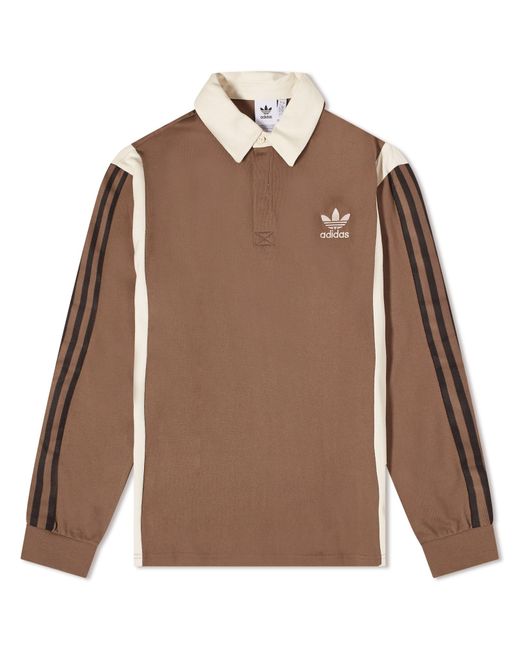 Adidas Brown Rugby Shirt for men