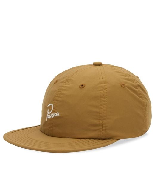 by Parra Brown Signature 6 Panel Nylon Cap for men
