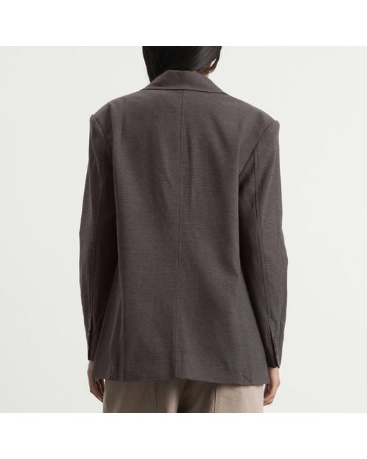GOOD AMERICAN Black Oversized Blazer