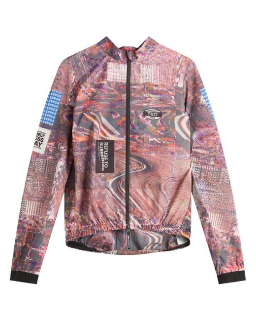 Pas Normal Studios Pink T.K.O. Mechanism Stow Away Jacket for men