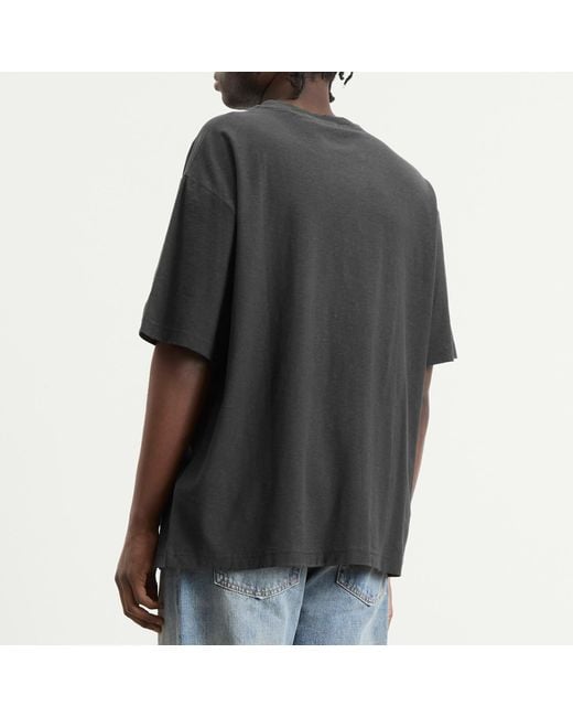 Acne Black Small 1996 Short Sleeve T-Shirt for men