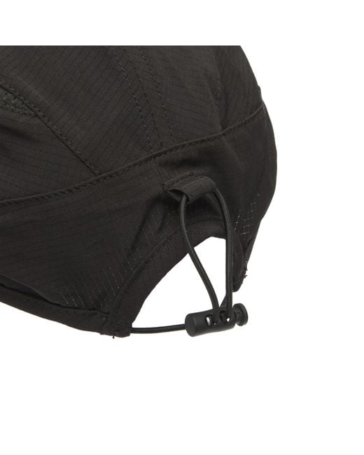 Roa Black Aair Floweave Running Cap for men