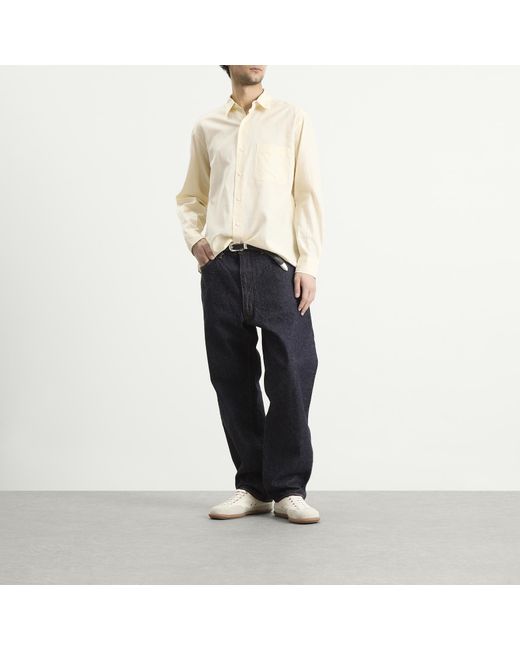 Kaptain Sunshine White Regular Collar Shirt for men