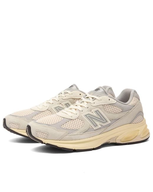 New Balance White 2010 Presented By End. Sneaker
