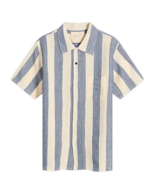 Kardo Blue Chintan Vacation Shirt for men