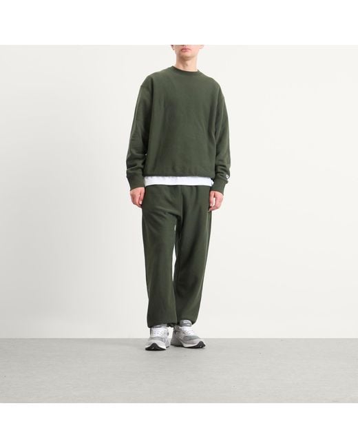 Champion Green Reverse Weave Relaxed Sweatshirt for men