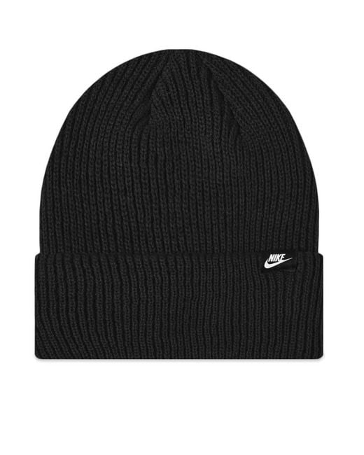 mens black nike beanie