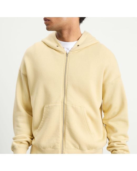 Visvim Natural Jumbo Fine Wool Hoodie for men
