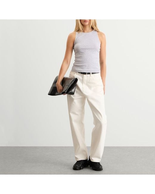 Samsøe & Samsøe White Sajune Tank Top