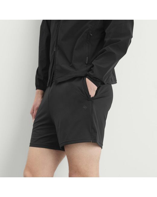 REPRESENT 247 Black Dna Mesh Short for men