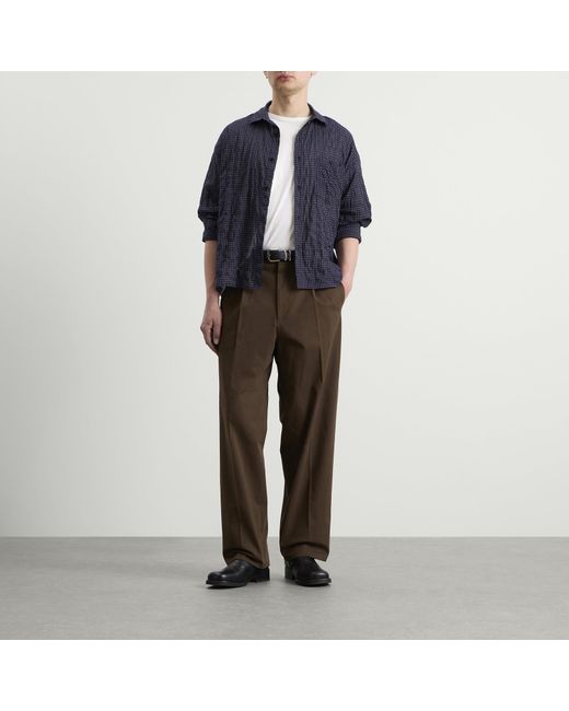 Ronning Blue Japanese Shirt for men