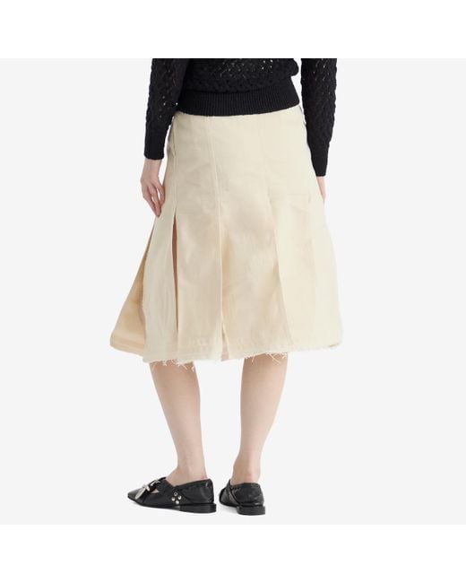 Toga Natural Toga Denim Wrap Skirt
