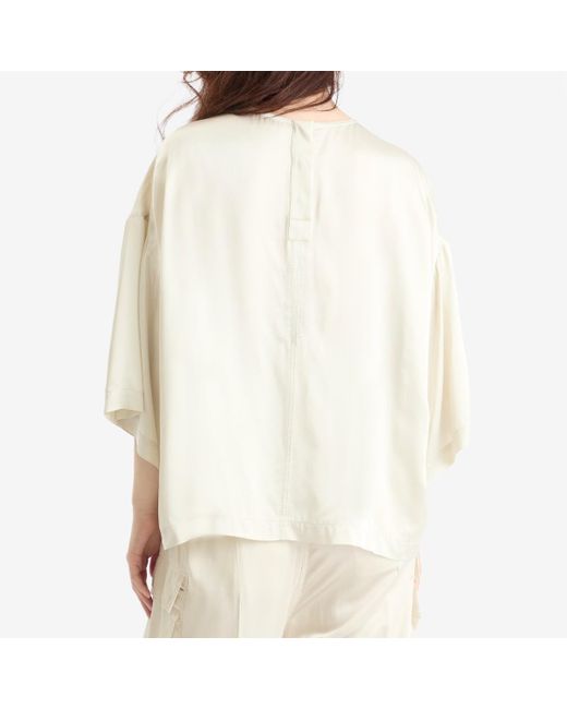 Rick Owens White Tommy T-Shirt