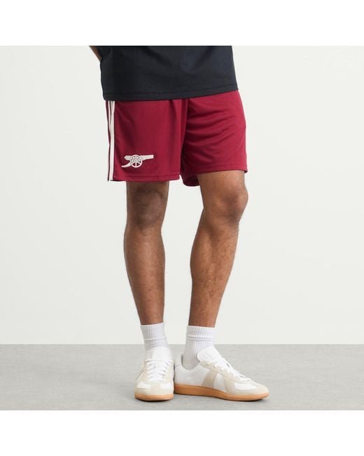 Adidas Red Arsenal Fc 25/26 3Rd Shorts for men