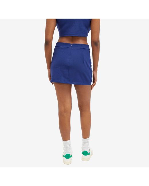 Adidas Blue Crepe Skirt