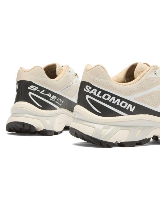 Salomon White Xt-6 Sneaker