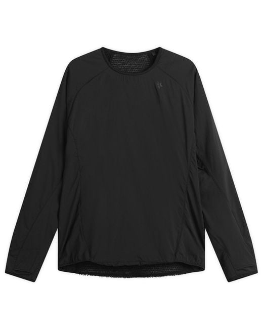 Goldwin Black Kel Light Polartec Crew for men