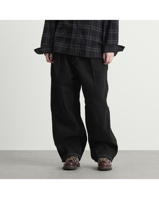 STORY mfg. Black Lush Pants