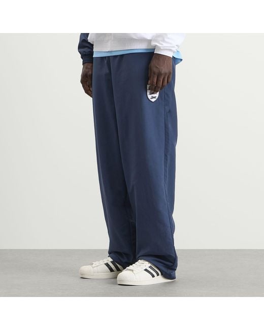 ICECREAM Blue Running Dog Patch Football Track Pants for men