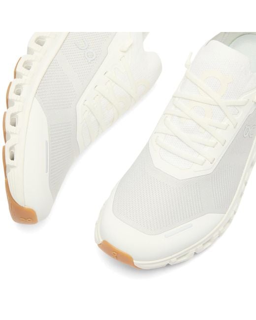 On Shoes White Cloud 6 Versa Sneaker