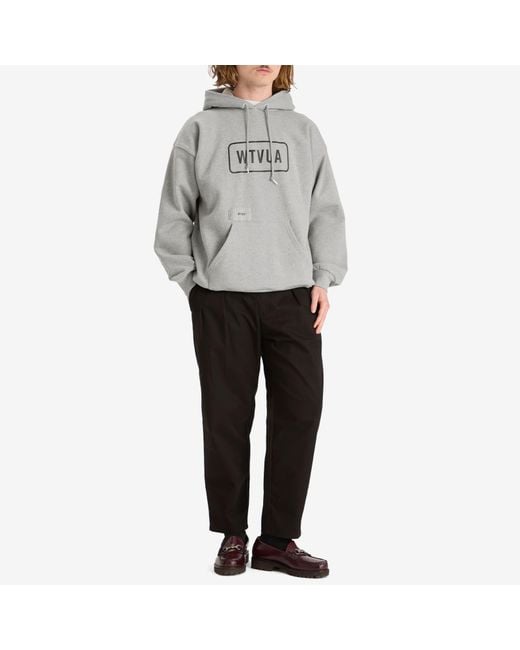 WTAPS Wtvua Hoodie in Gray for Men | Lyst