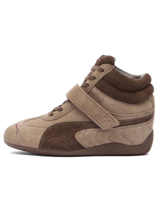PUMA Brown Speedcat Wedge Sneaker
