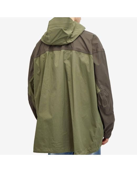 Givenchy Green Two Tone Shell Jacket for men