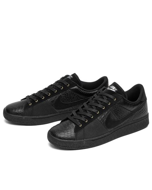 Nike Black Tennis Classic Prm Sneaker for men