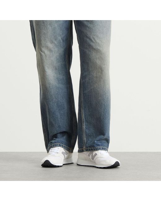 New Balance White 1300 Sneaker