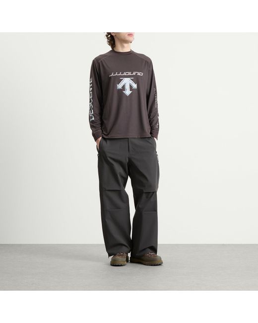 Descente Brown Allterrain X Jjjjound Warm Up Long Sleeve for men