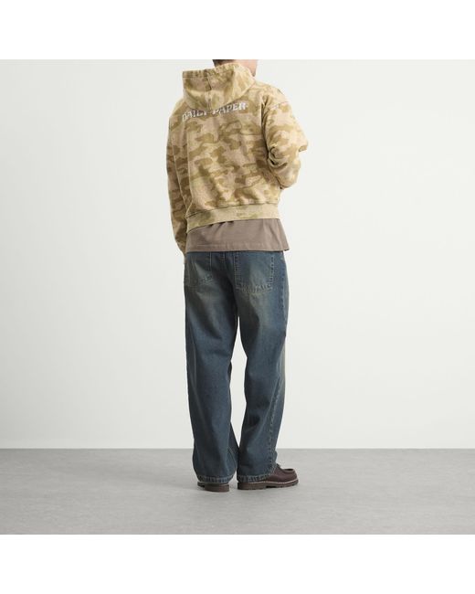 Daily Paper Brown Boxy Zip Hoodie for men