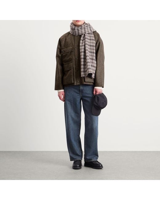 Barbour Green Heritage + Editor Wool Jacket for men