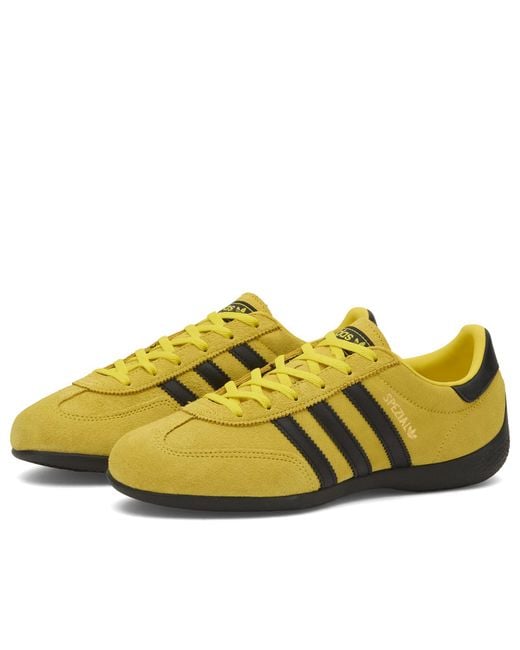 Adidas Yellow Handball Spezial Lo Pro Sneakers