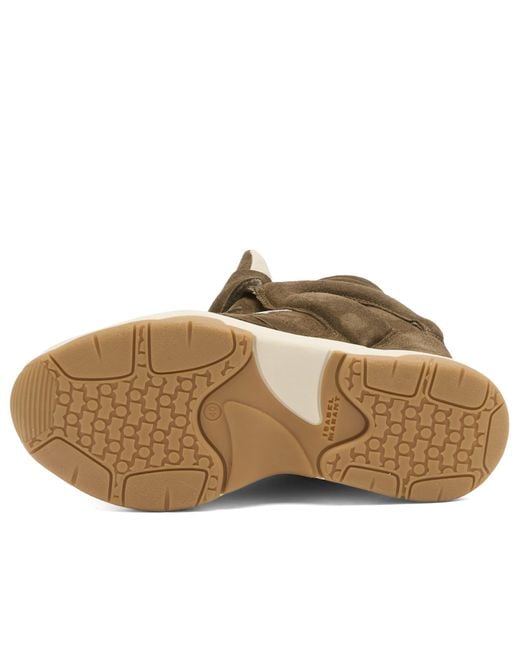 Isabel Marant Brown Balskee Platform Sneaker