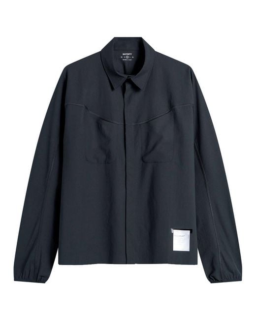 Satisfy Blue Peaceshell River Shirt for men