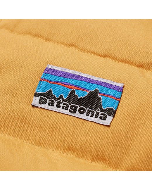 Patagonia Yellow 50Th Anniversary Cotton Down Jacket