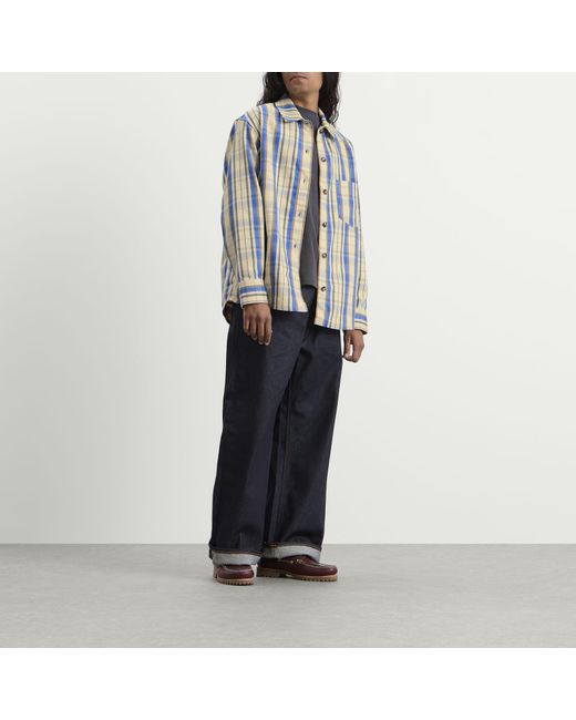 A.P.C. Blue Surchemise Nathan Shirt for men