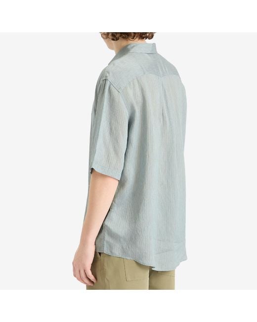 Our Legacy Gray Beyond Shirt Shortsleeve for men