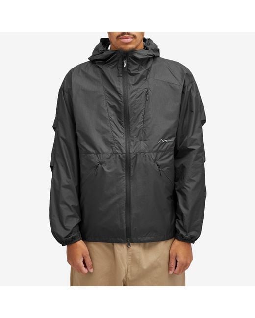 Manastash Black M-Rip Compact Parka Jacket for men