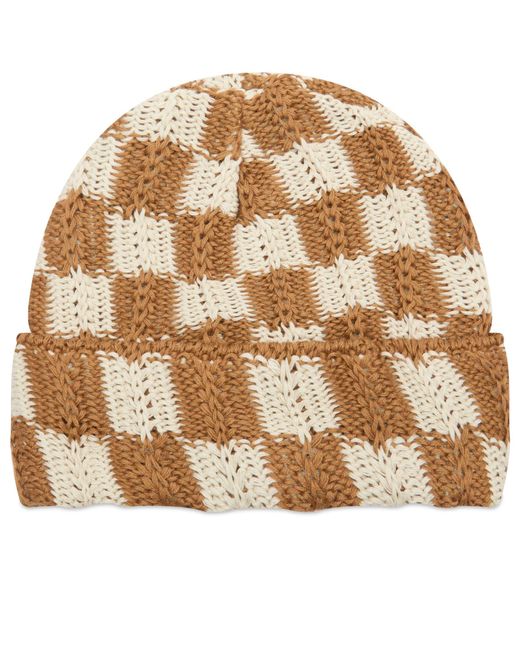Sundays Metallic Check Beanie for men