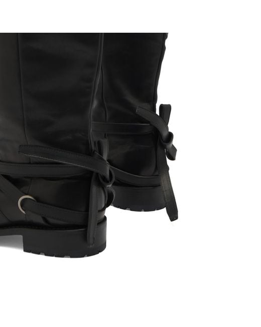 Our Legacy Black High Engine Boots