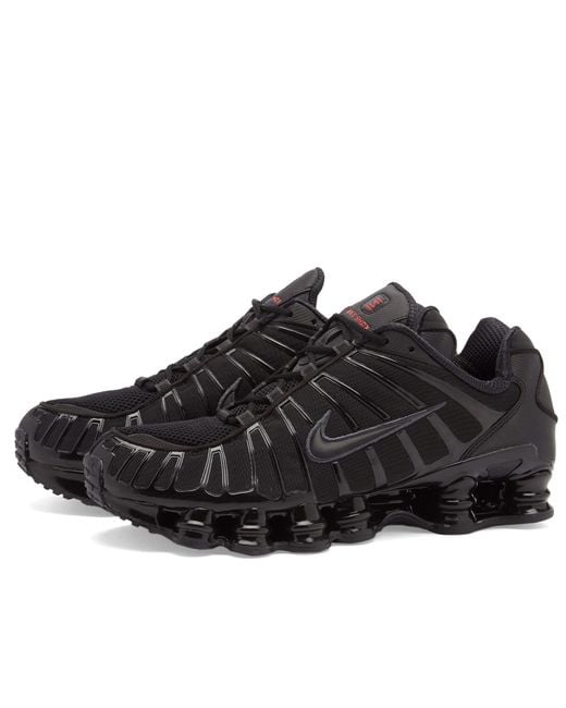 Nike Black Shox Tl Sneakers for men