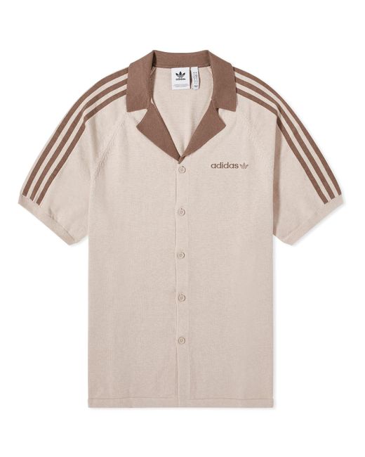 Adidas Brown Knitted T-Shirt for men